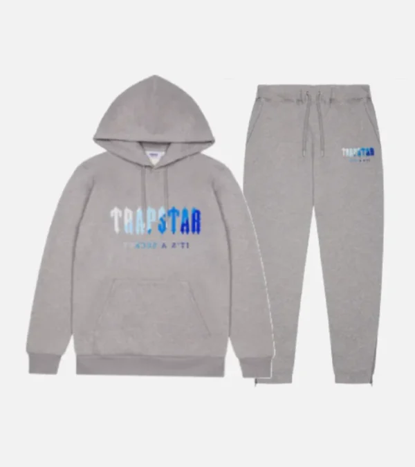 Shop the Trapstar Chenille Decoded Tracksuit Gray from – Fast & Free Shipping!
