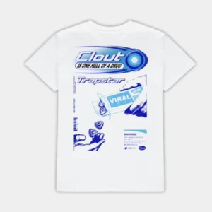 Shop the Trapstar Clout T-Shirt White from – Fast & Free Shipping!