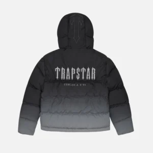 Trapstar Decoded 2.0 Hooded Puffer Jacket Black | Fast & Free Shipping