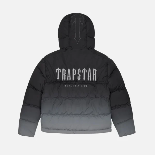 Trapstar Decoded 2.0 Hooded Puffer Jacket Black | Fast & Free Shipping