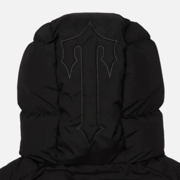 Trapstar Decoded Quilted Jacket With Hood Black | Fast & Free Shipping