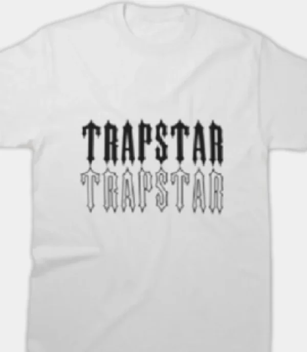Shop the Trapstar Essential T-Shirt White/Black from – Fast & Free Shipping!