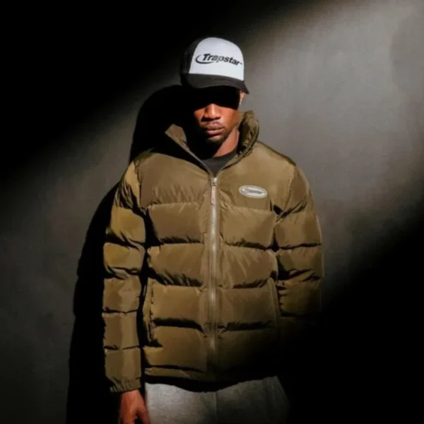 Trapstar Hyperdrive Stepp Jacket Olive | Fast & Free Shipping