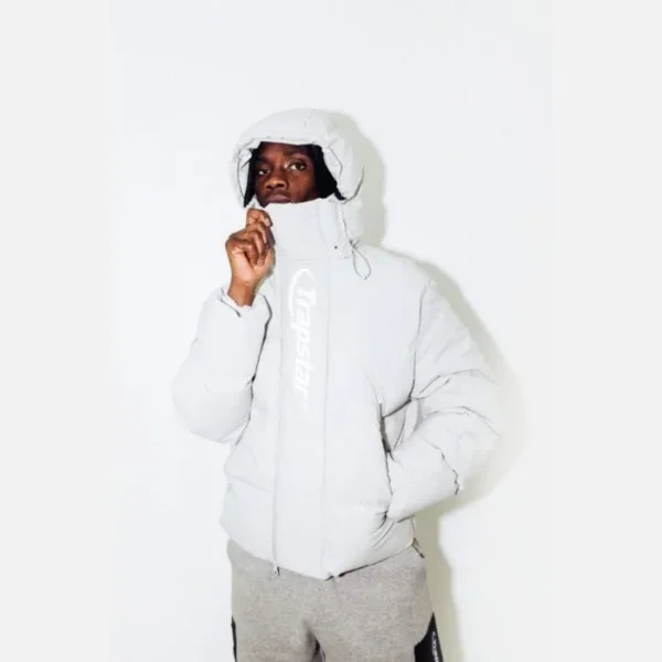 Trapstar Hyperdrive Technical Quilted Jacket Black - Image 3