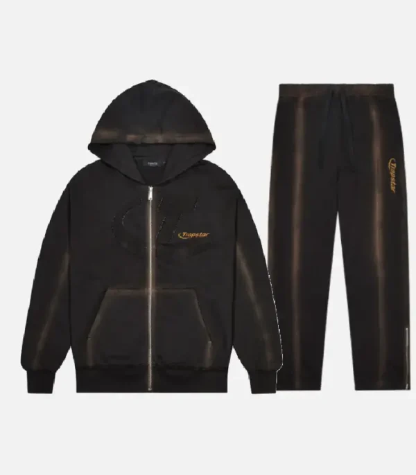 Shop the Trapstar Hyperdrive Tracksuit Black Washed from – Fast & Free Shipping!