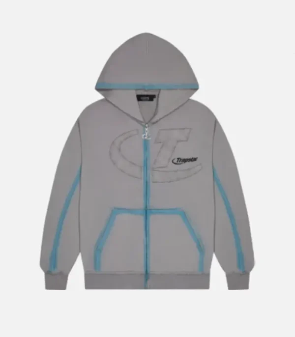 Trapstar Hyperdrive Tracksuit Gray - Image 2