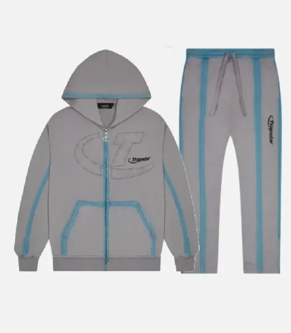 Shop the Trapstar Hyperdrive Tracksuit Gray from – Fast & Free Shipping!