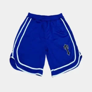 Shop the Trapstar Iron Gate Shorts Blue from – Fast & Free Shipping!
