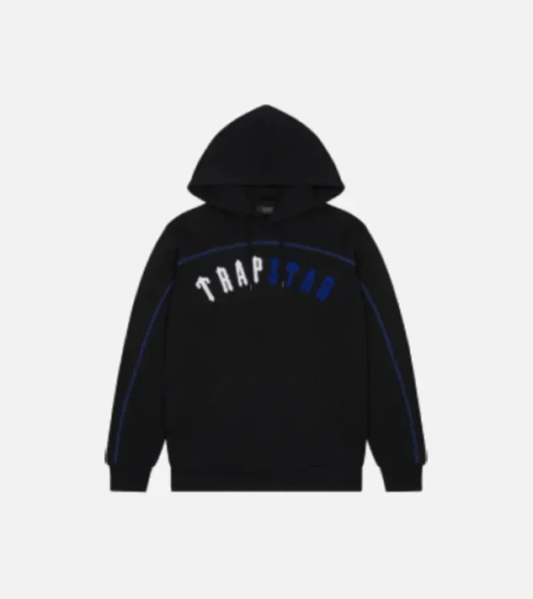Trapstar Irongate Chenille Arch Tracksuit Black - Image 2