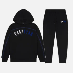 Shop the Trapstar Irongate Chenille Arch Tracksuit Black from – Fast & Free Shipping!