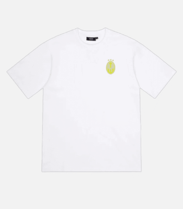 Shop the Trapstar Irongate Insignia T-Shirt White/Yellow from – Fast & Free Shipping!