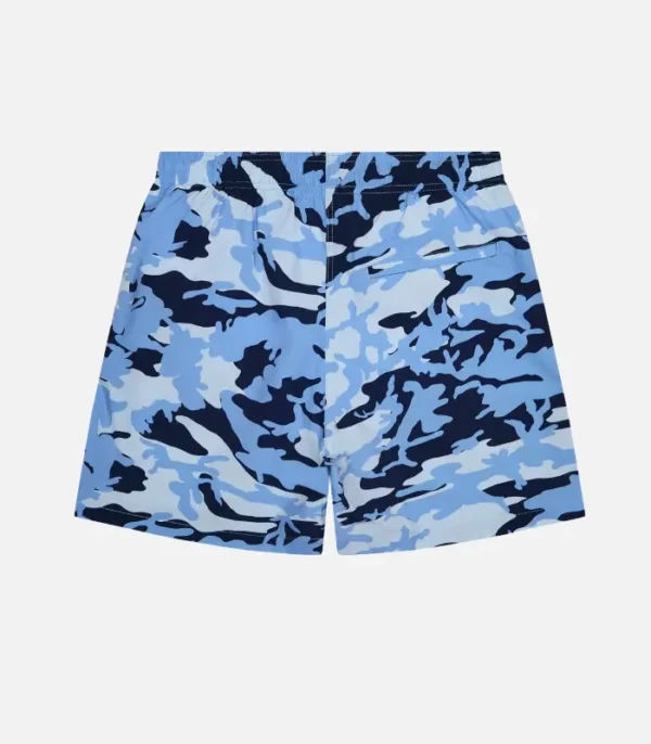 Trapstar Irongate Shorts Blue Camouflage - Image 2