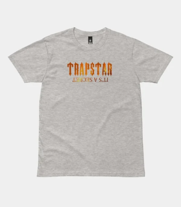 Shop the Trapstar It’s A Secret Fire T-Shirt Gray from – Fast & Free Shipping!
