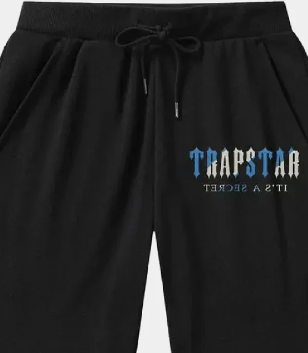 Trapstar It’s A Secret Shorts Black - Image 2