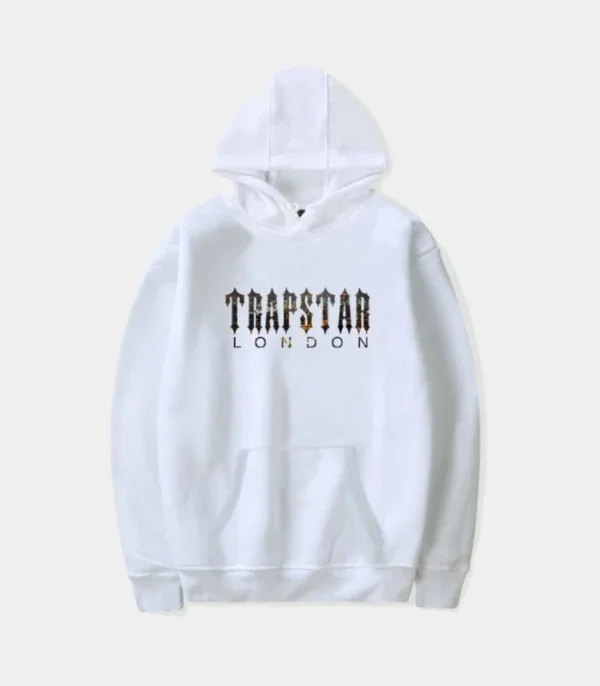 Trapstar London Galaxy Hoodie White | Fast & Free Shipping