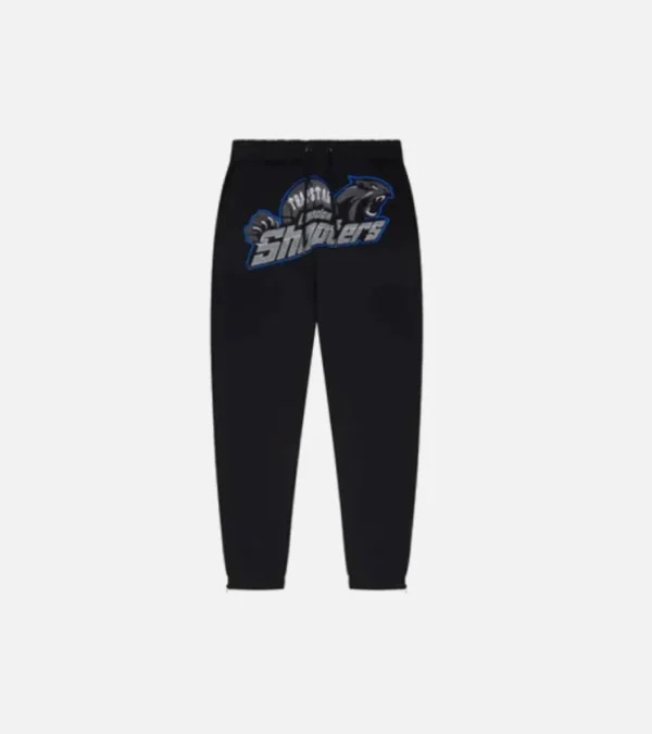 Trapstar London Shooters Tracksuit Black/Blue - Image 3