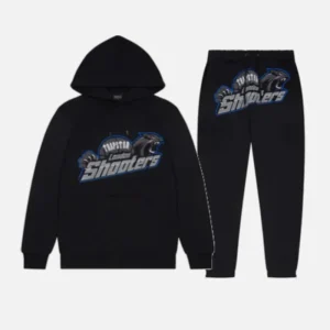Shop the Trapstar London Shooters Tracksuit Black/Blue from – Fast & Free Shipping!