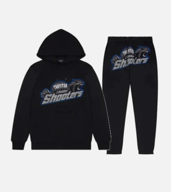 Shop the Trapstar London Shooters Tracksuit Black/Blue from – Fast & Free Shipping!