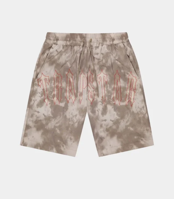 Shop the Trapstar Pigment Irongate Short Brown from – Fast & Free Shipping!
