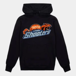 Trapstar Shooters Chenille Hoodie Black | Fast & Free Shipping