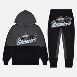 Shop the Trapstar Shooters Tracksuit Black/Blue from – Fast & Free Shipping!