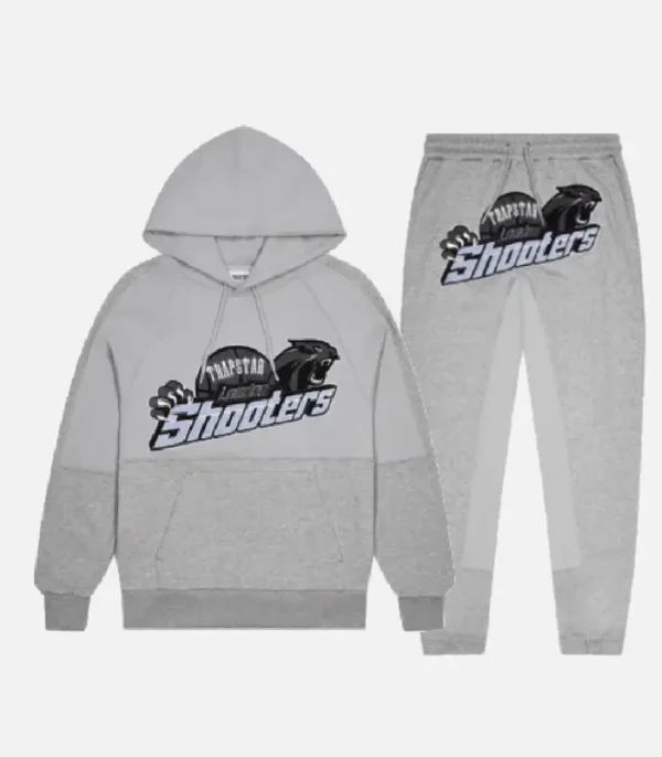 Shop the Trapstar Shooters Tracksuit Grey/Blue from – Fast & Free Shipping!