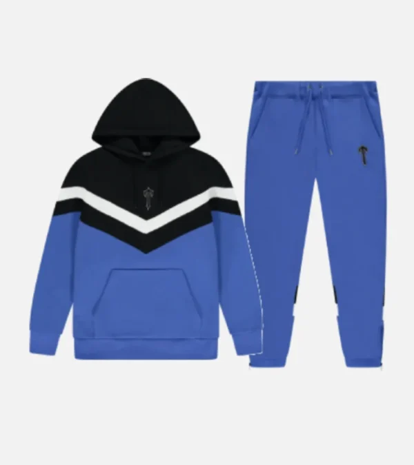 Shop the Trapstar V-Stripe Tracksuit Blue from – Fast & Free Shipping!