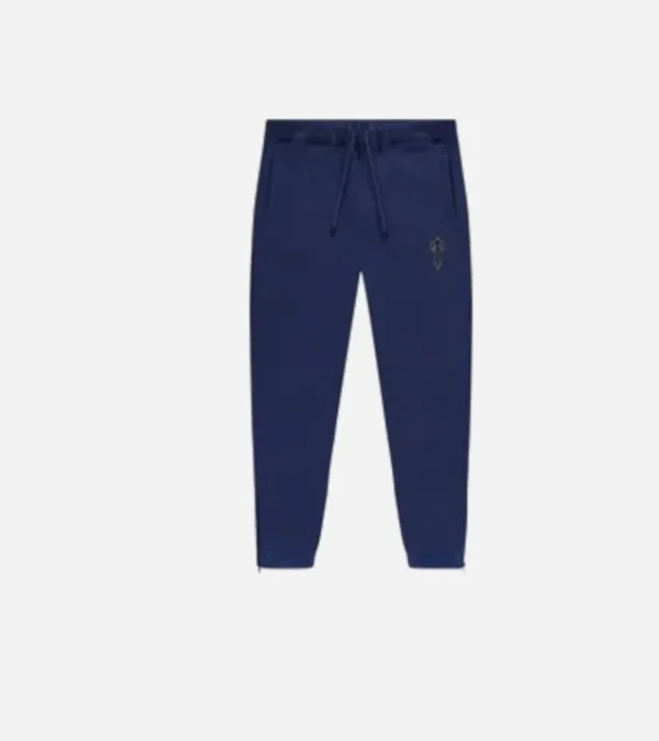 Trapstar V-Stripe Tracksuit Navy Blue - Image 3