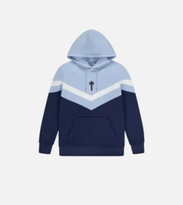 Trapstar V-Stripe Tracksuit Navy Blue - Image 2