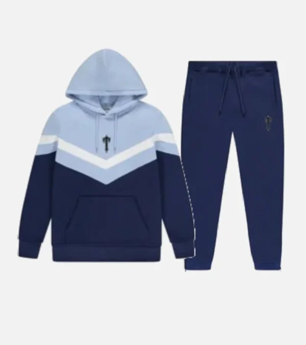 Shop the Trapstar V-Stripe Tracksuit Navy Blue from – Fast & Free Shipping!