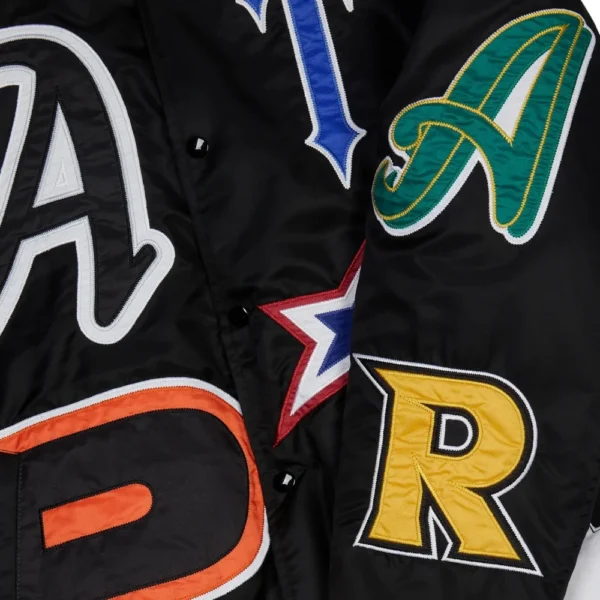 Trapstar Shooters College Jacket Black | Fast & Free Shipping